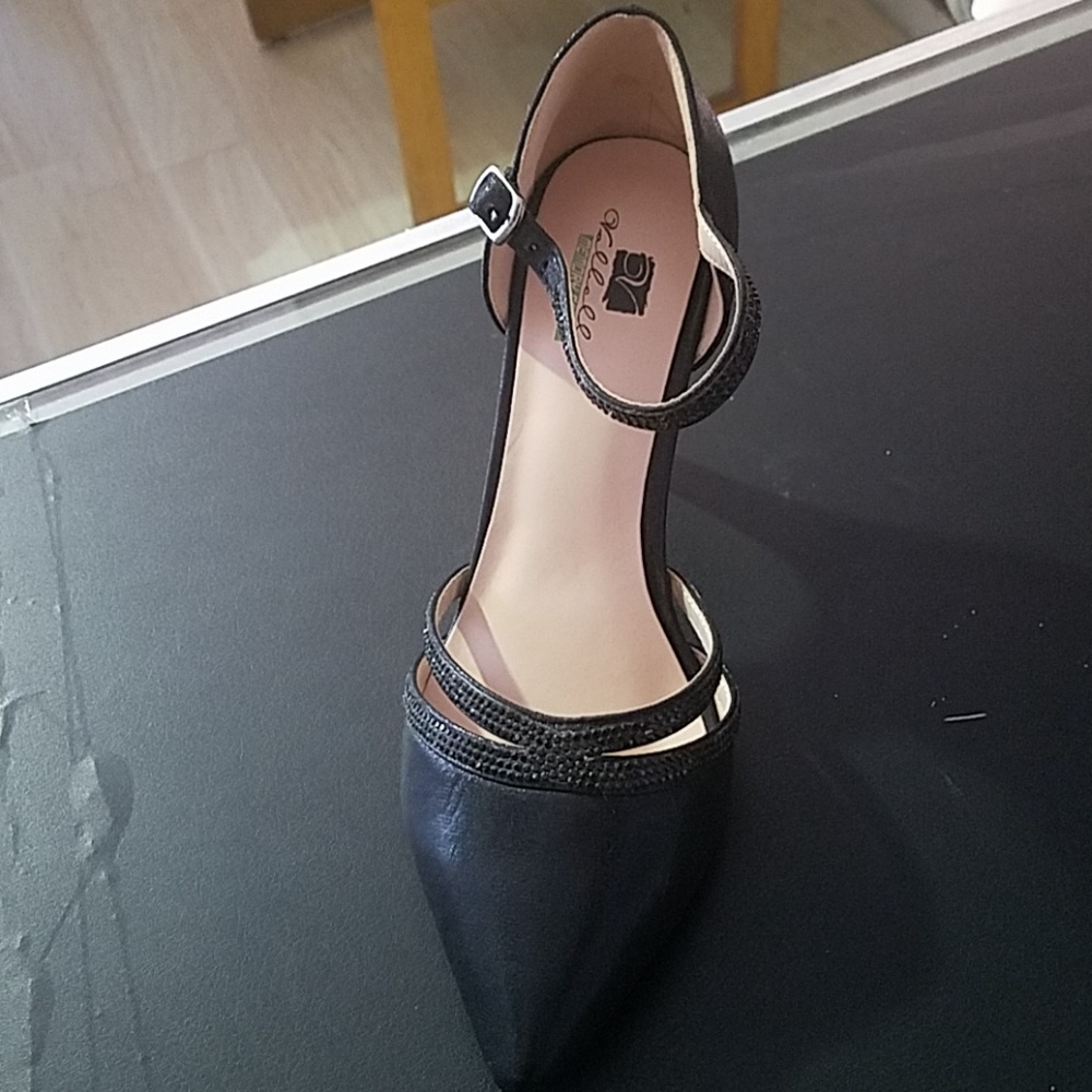 Black high heels